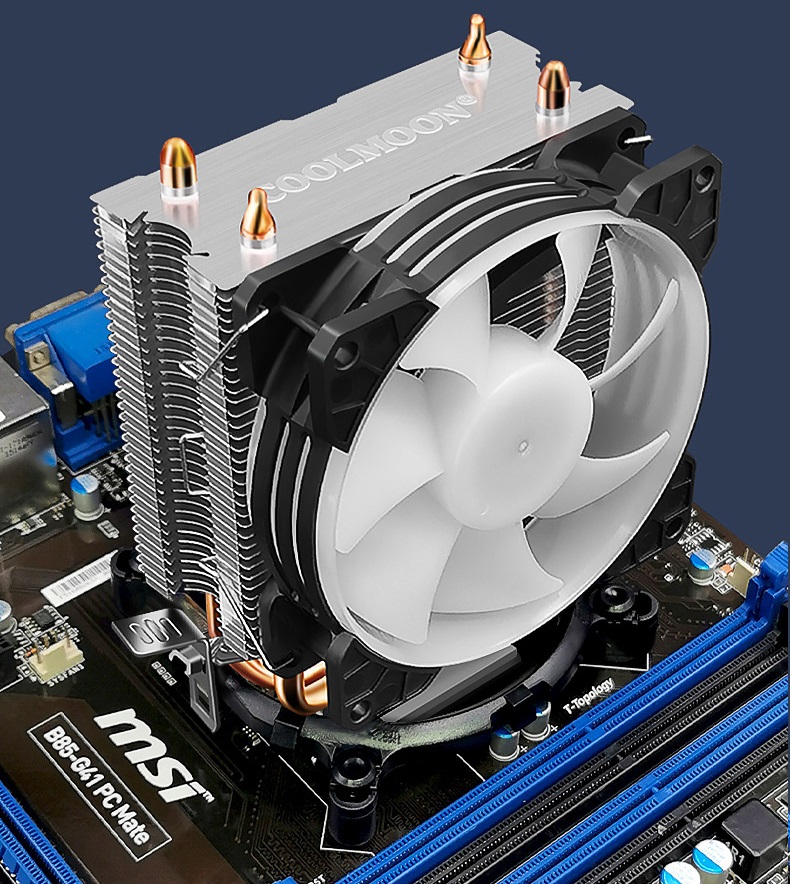 Tản nhiệt khí CPU Coolmoon Frost P2 Streamer (LED RGB)