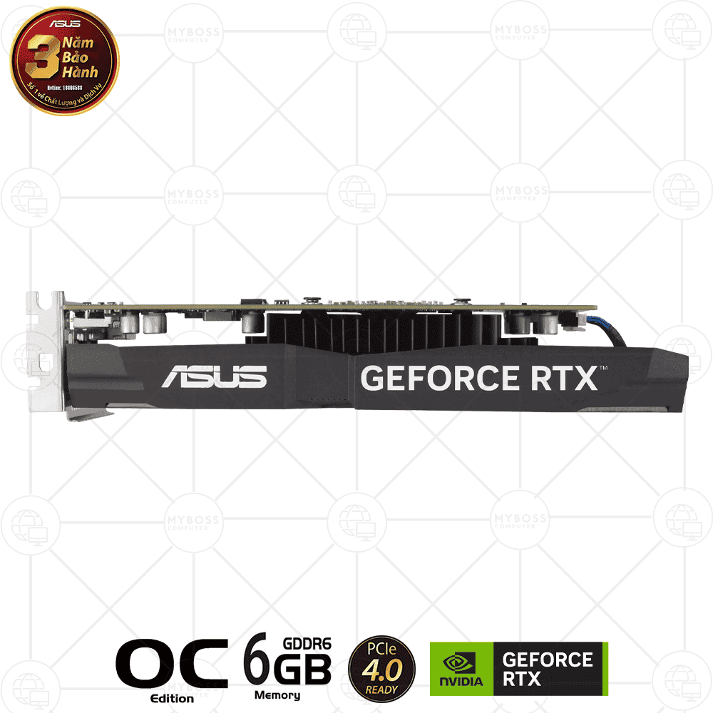 VGA ASUS DUAL RTX 3050 OC Edition 6GB GDDR6