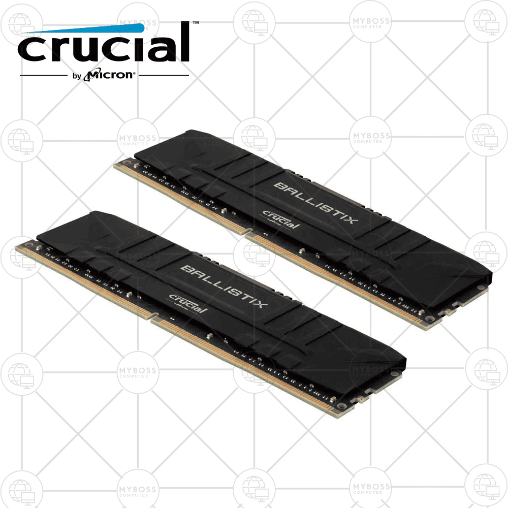 RAM Crucial Ballistix 16GB (8GB*2) DDR4 3200mhz - Black