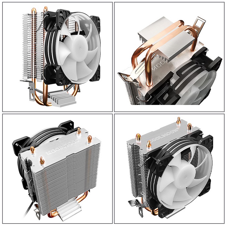 Tản nhiệt khí CPU Coolmoon Frost P2 Streamer (LED RGB)