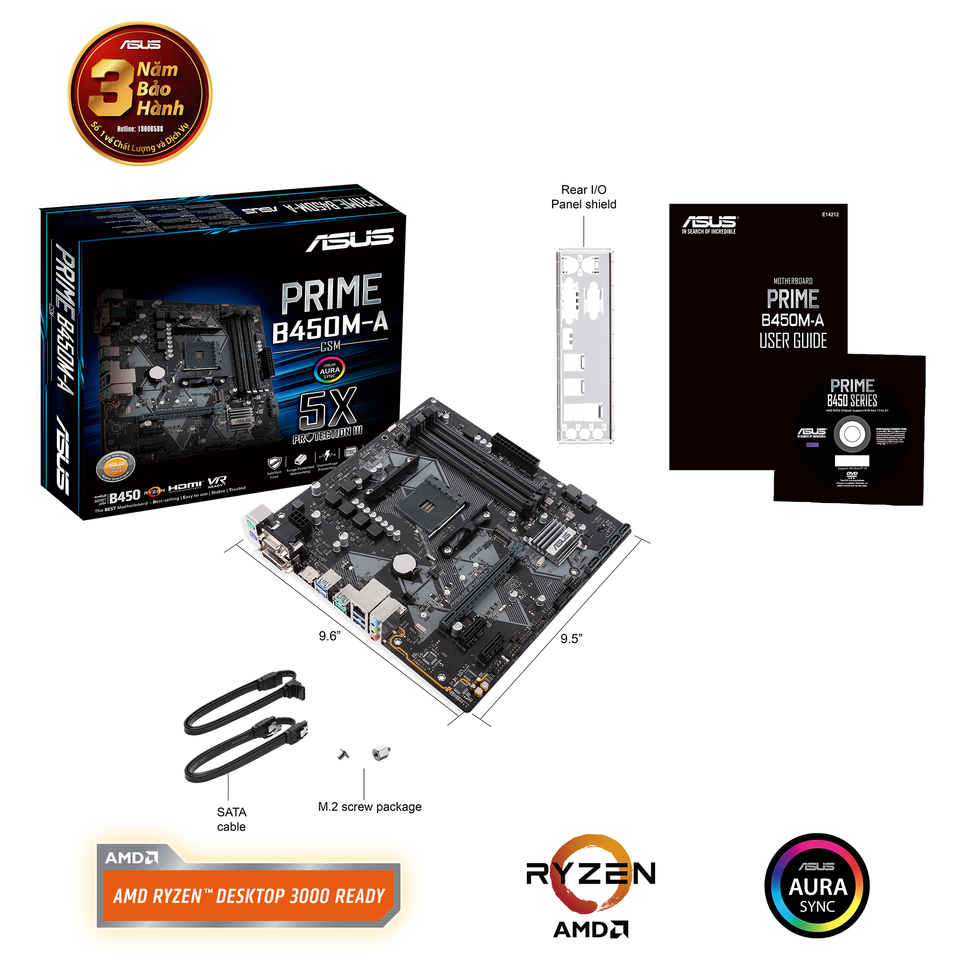 Mainboard Asus PRIME B450M-A
