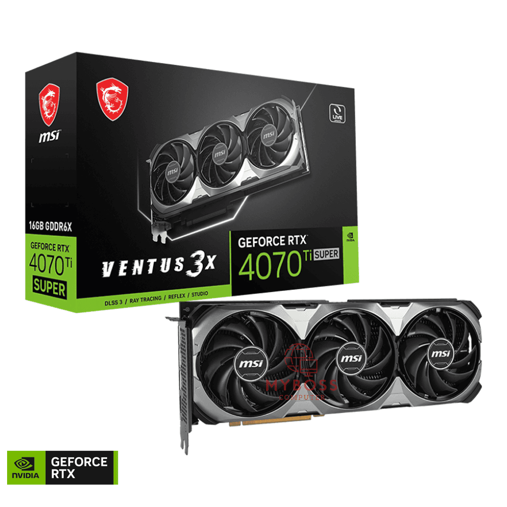 VGA MSI RTX 4070 Ti SUPER VENTUS 3X 16G