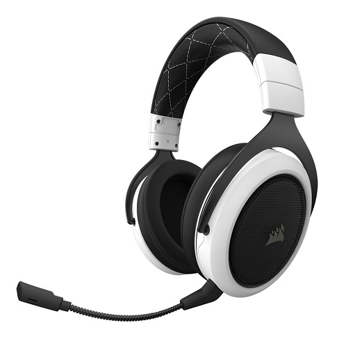 Tai nghe Corsair HS70 Wireless Gaming SE/ Black/ White