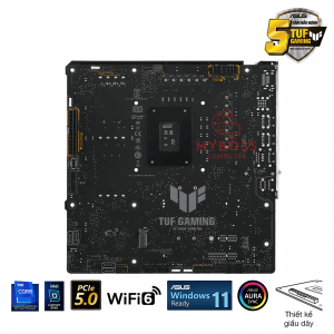 Mainboard ASUS TUF GAMING B760M-BTF WIFI D4 (Intel B760, Socket 1700, m-ATX, 4 khe RAM DDR4)