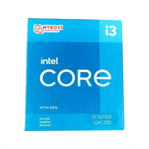 CPU Intel Core i3-10105F (6M Cache, 3.70 GHz up to 4.40 GHz, 4C8T, Socket 1200) BOX