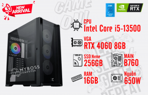 Bộ PC I5-13500/ Ram 16G/ SSD Nvme 256G/ VGA RTX 4060 8GB