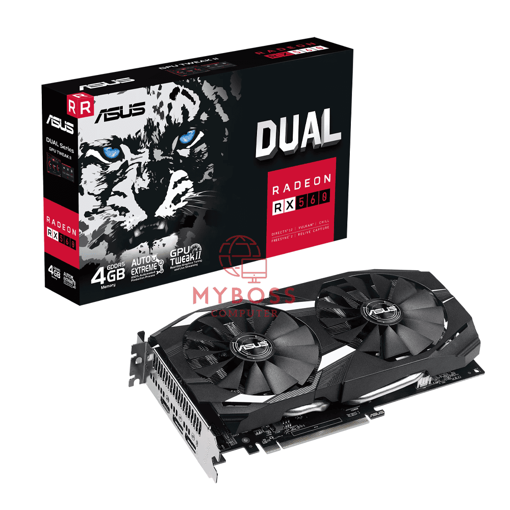 VGA ASUS DUAL RX 560 4GB GDDR5