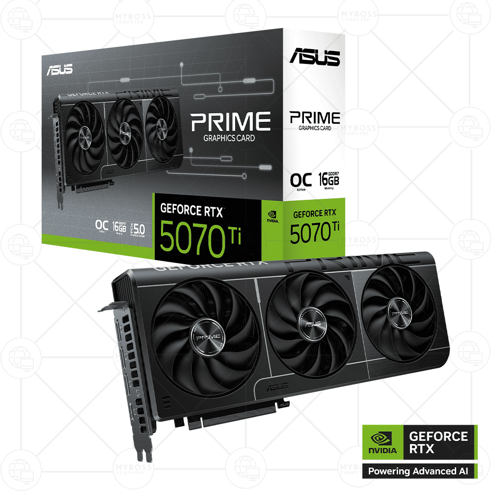 VGA ASUS PRIME RTX 5070 Ti 16GB GDDR7 OC Edition