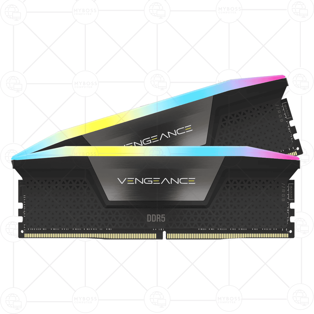 RAM Corsair Vengeance RGB 64GB (32GB*2) DDR5 6000Mhz - Black
