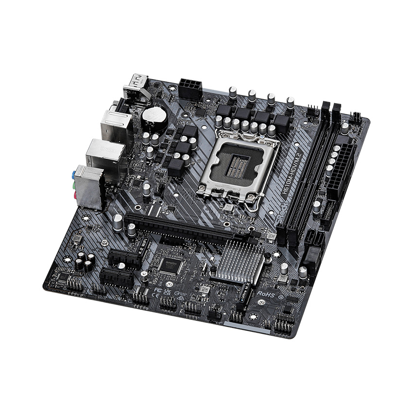 Mainboard Asrock H610M-HDV/M.2 (Intel H610, Socket 1700, m-ATX, 2 khe RAM DDR4)