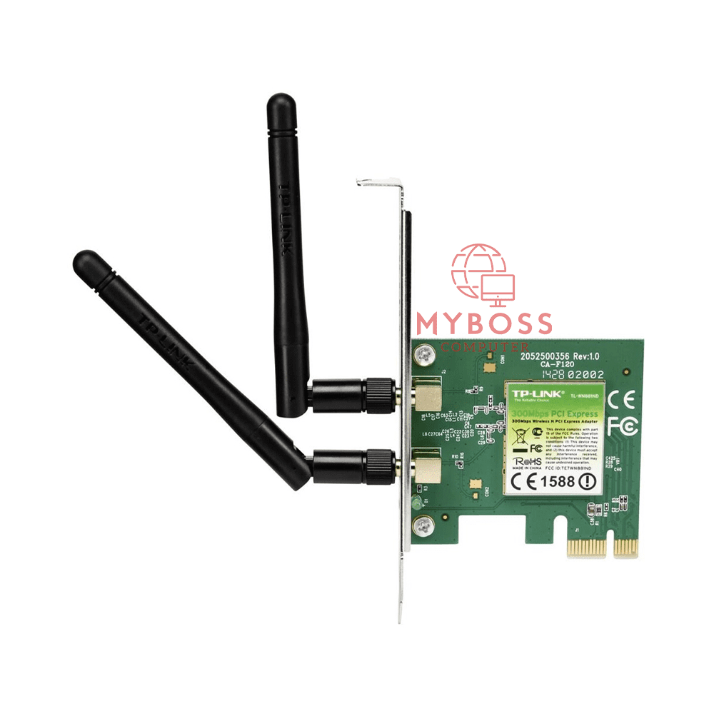 Card Mạng Không Dây TP-LINK TL-WN881ND PCI-E Express/ Chuẩn N/ Tốc Độ 300Mbps/ 2 Ăng-ten Ngoài