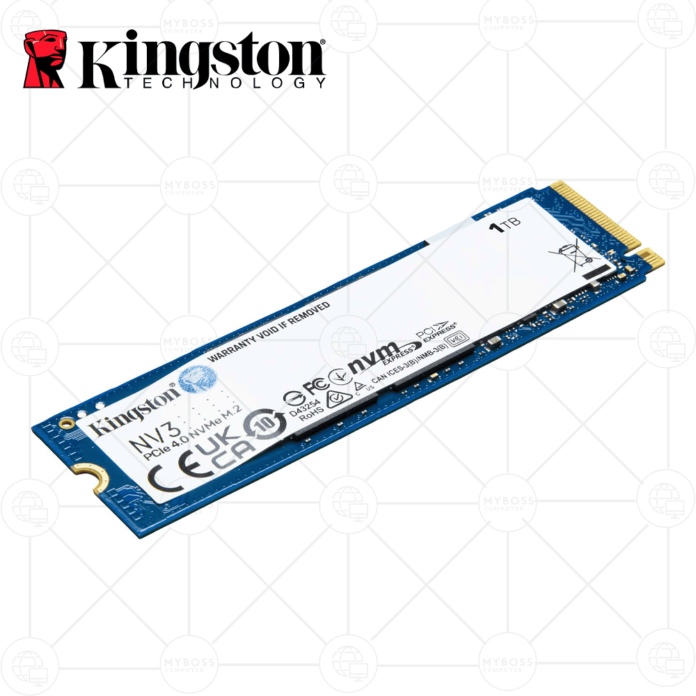 SSD Kingston NV3 1TB M.2 2280 Nvme PCIe Gen4 x4