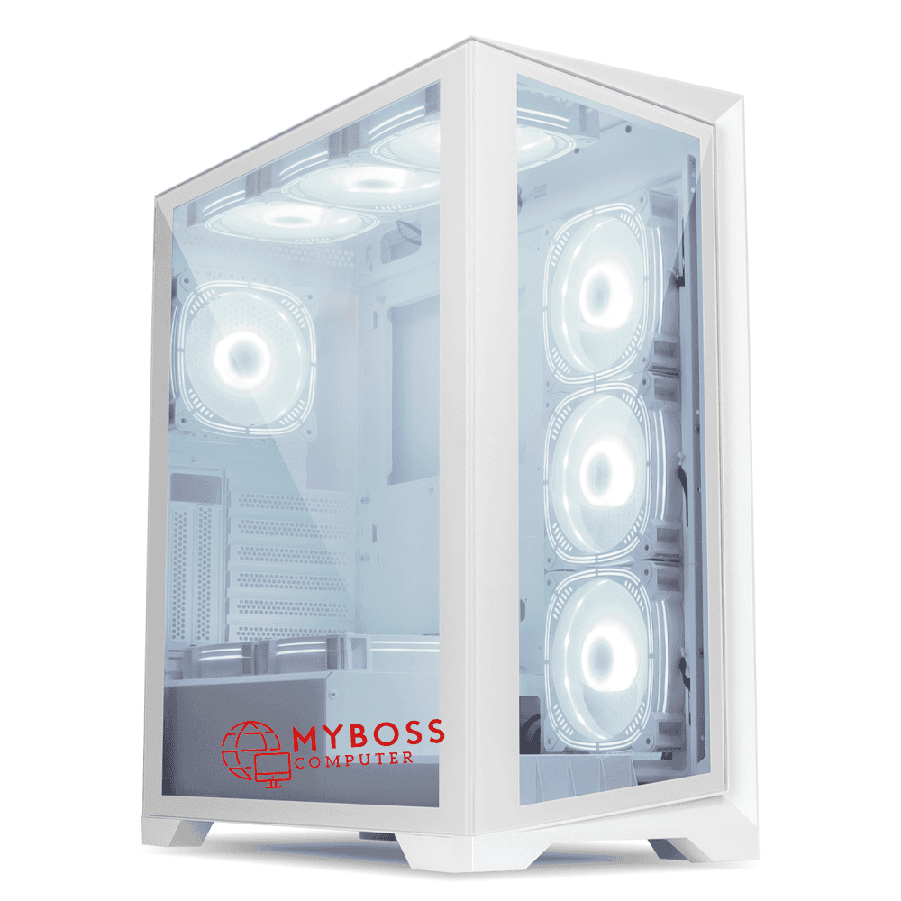 Vỏ Case Glacier GL29AL - White (Tặng 3 Fan Led ARGB)