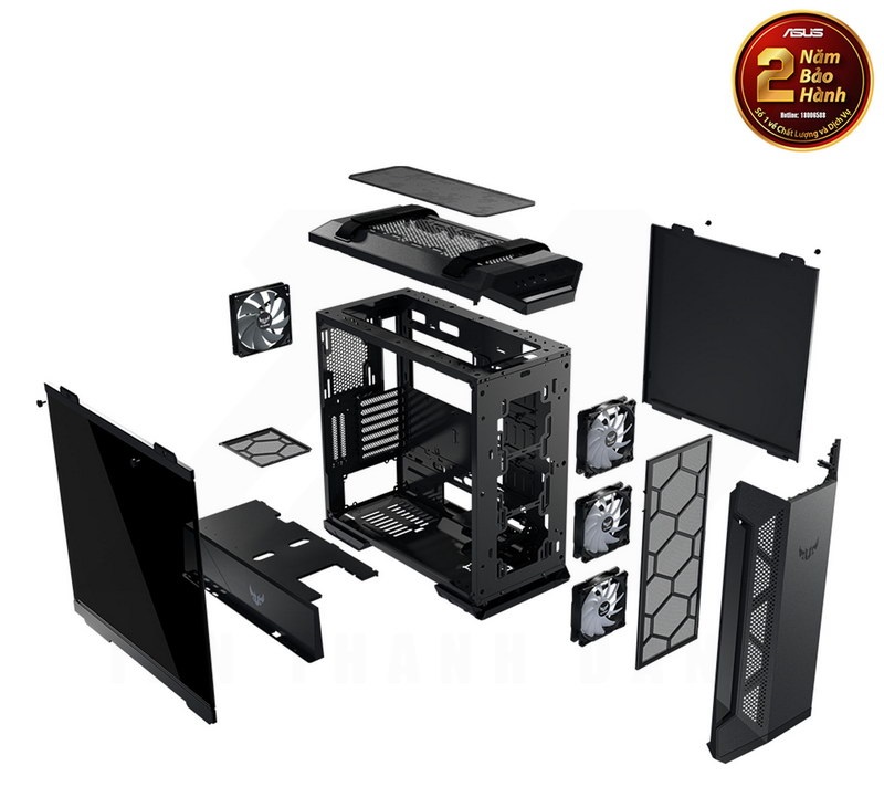 Vỏ case ASUS TUF Gaming GT501VC (no fan)