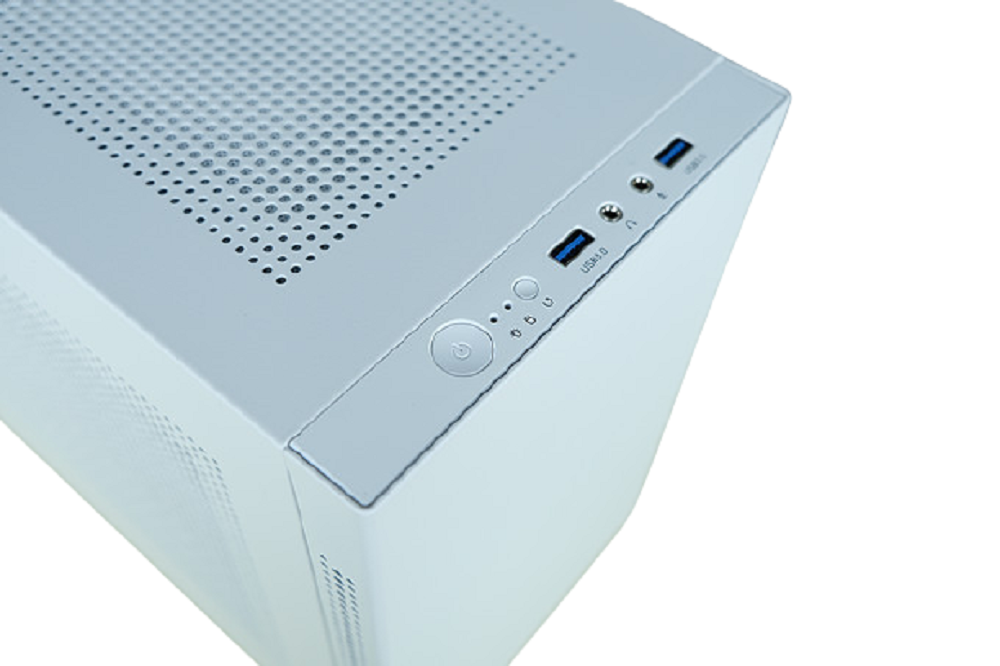 Vỏ Case SAMA IM01 Mini ITX White - Mặt Kính