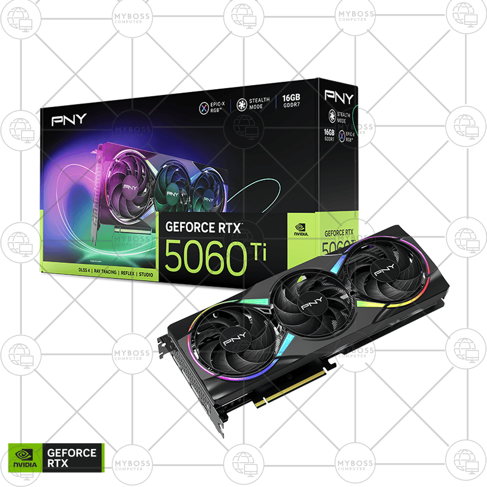 VGA PNY RTX 5060 Ti 16GB EPIC-X RGB Triple Fan