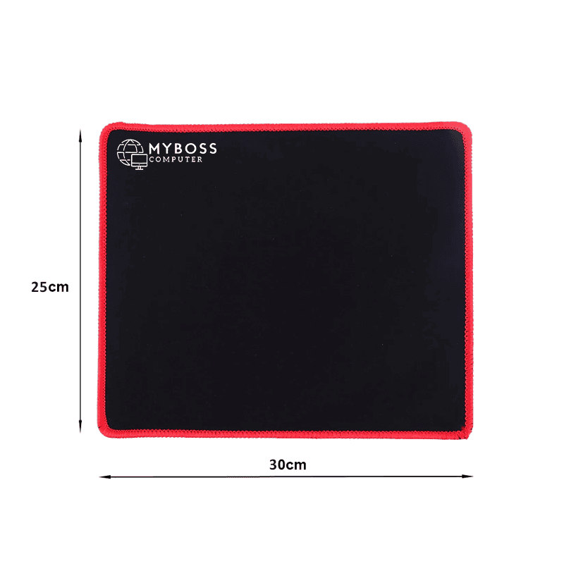 Bàn Di Chuột Màu Đen Viền Đỏ KT 300 x 250 x 3mm