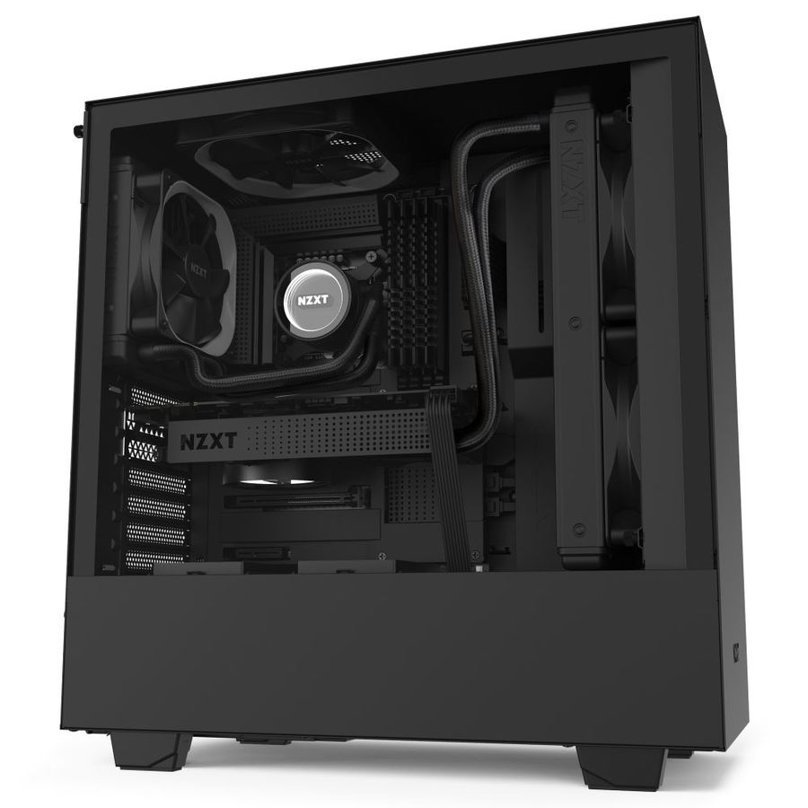 Vỏ Case NZXT H510 Matte Black Đen 