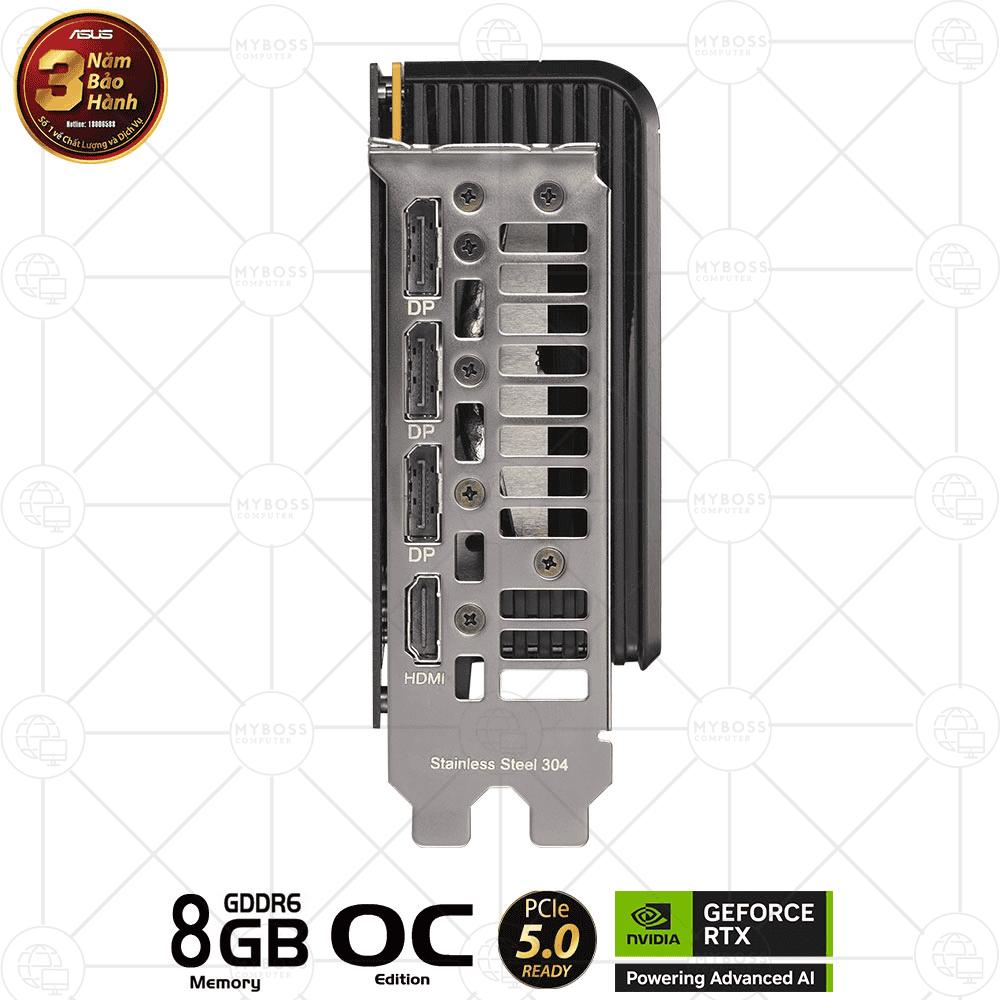 VGA ASUS PRIME RTX 5050 8GB GDDR6 OC Edition