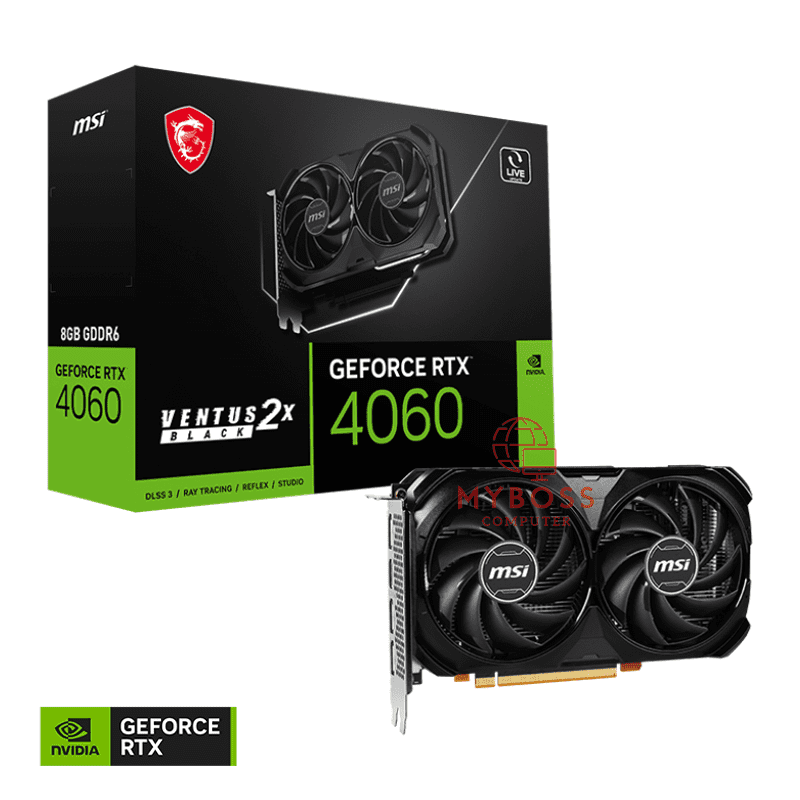 VGA MSI RTX 4060 VENTUS 2X BLACK 8G