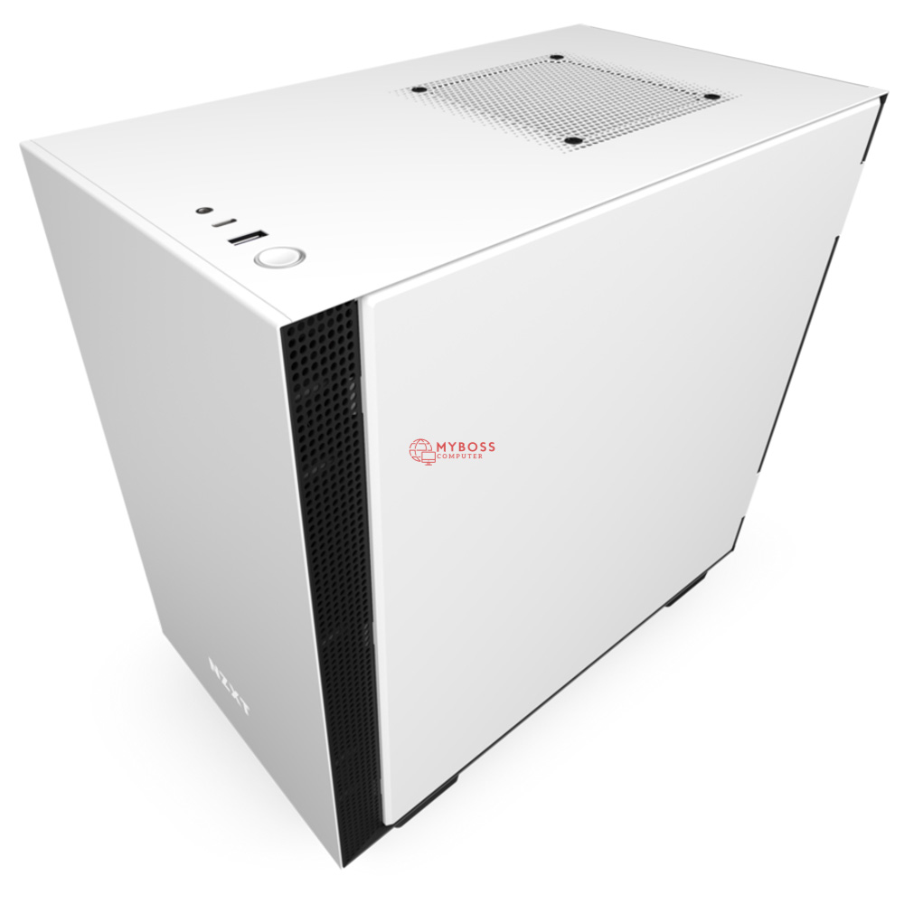 Vỏ Case NZXT H210 Mate White Trắng Đen 