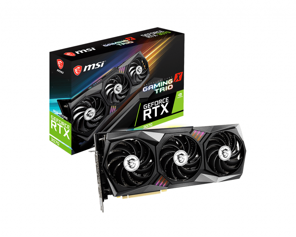 VGA MSI RTX 3070 GAMING X TRIO