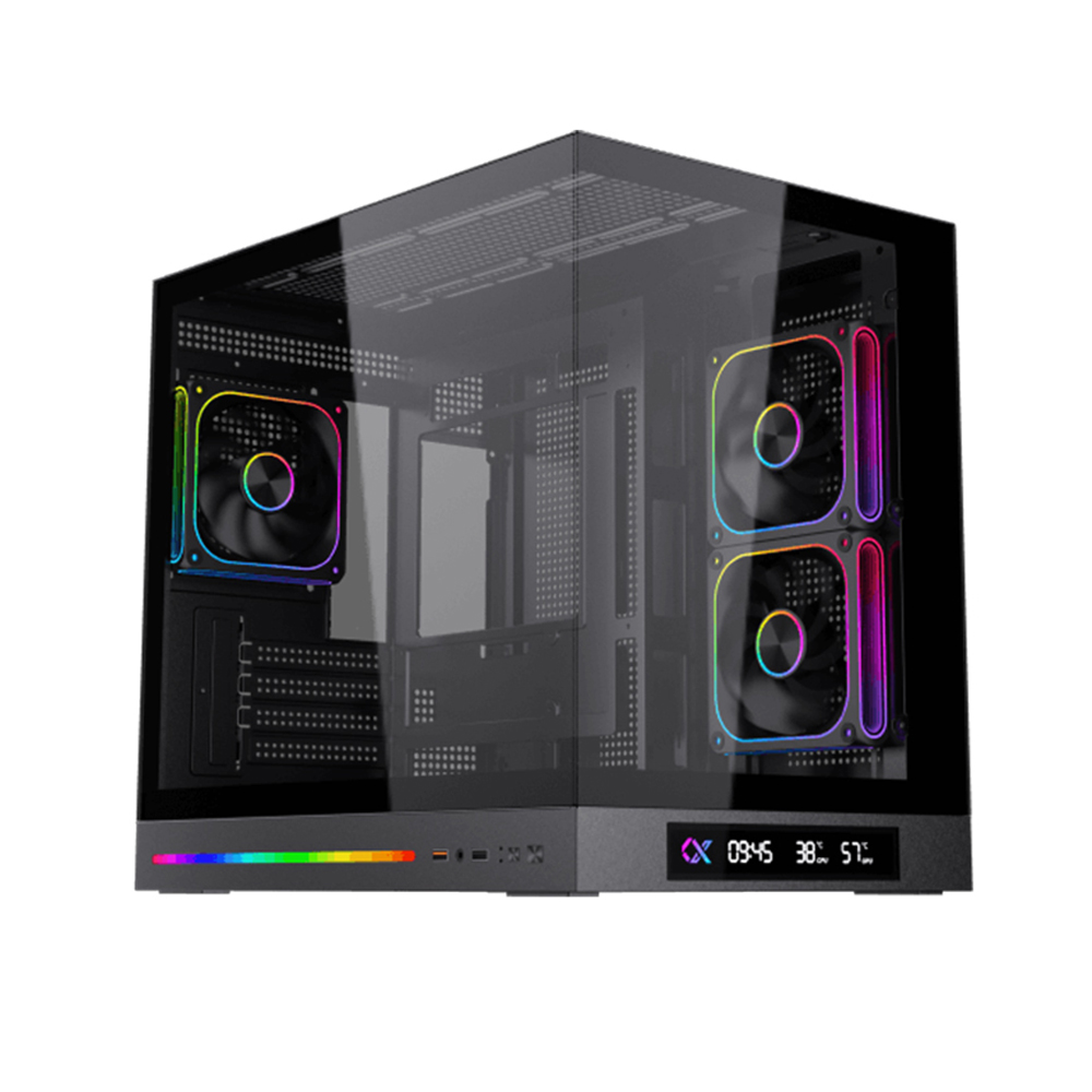 Vỏ máy tính Xigmatek Cloud M DGT 3AF (Mid Tower/ M-ATX/ Đen)