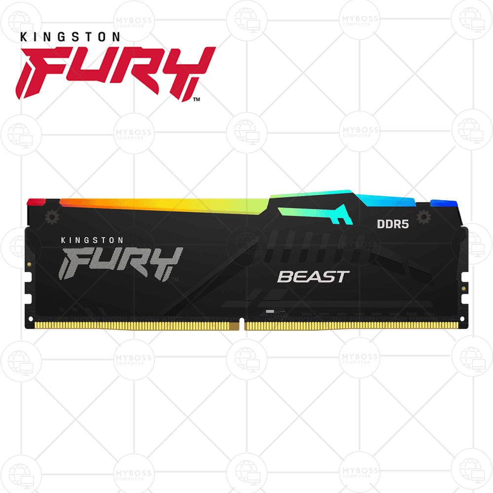 RAM Kingston FURY Beast RGB 16GB DDR5 6000MHz