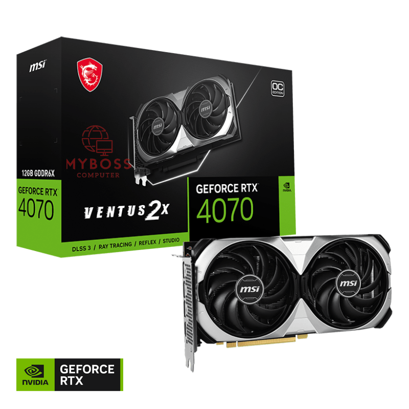 VGA MSI RTX 4070 VENTUS 2X 12G OC
