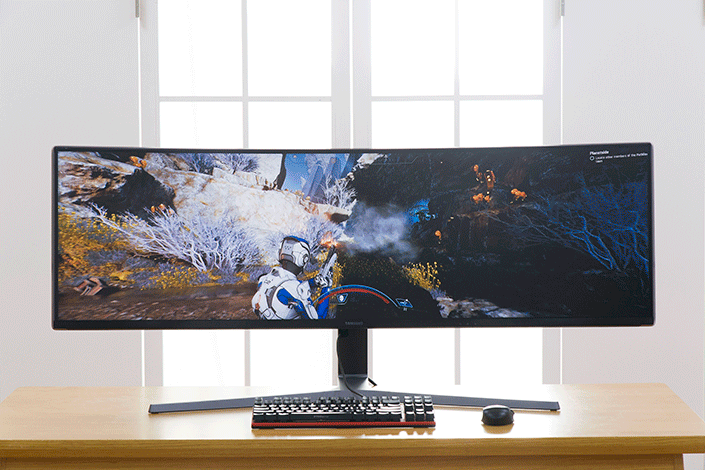 Màn hình máy tính Samsung LC49HG90 QLED Gaming 49 inch cong (LC49HG90DMEXXV)
