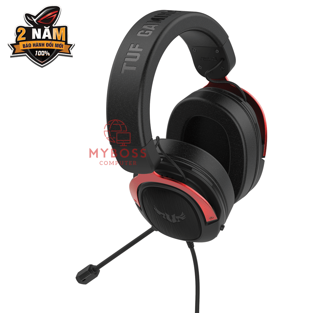 Tai nghe ASUS TUF GAMING H3 Red (Đỏ Đen)