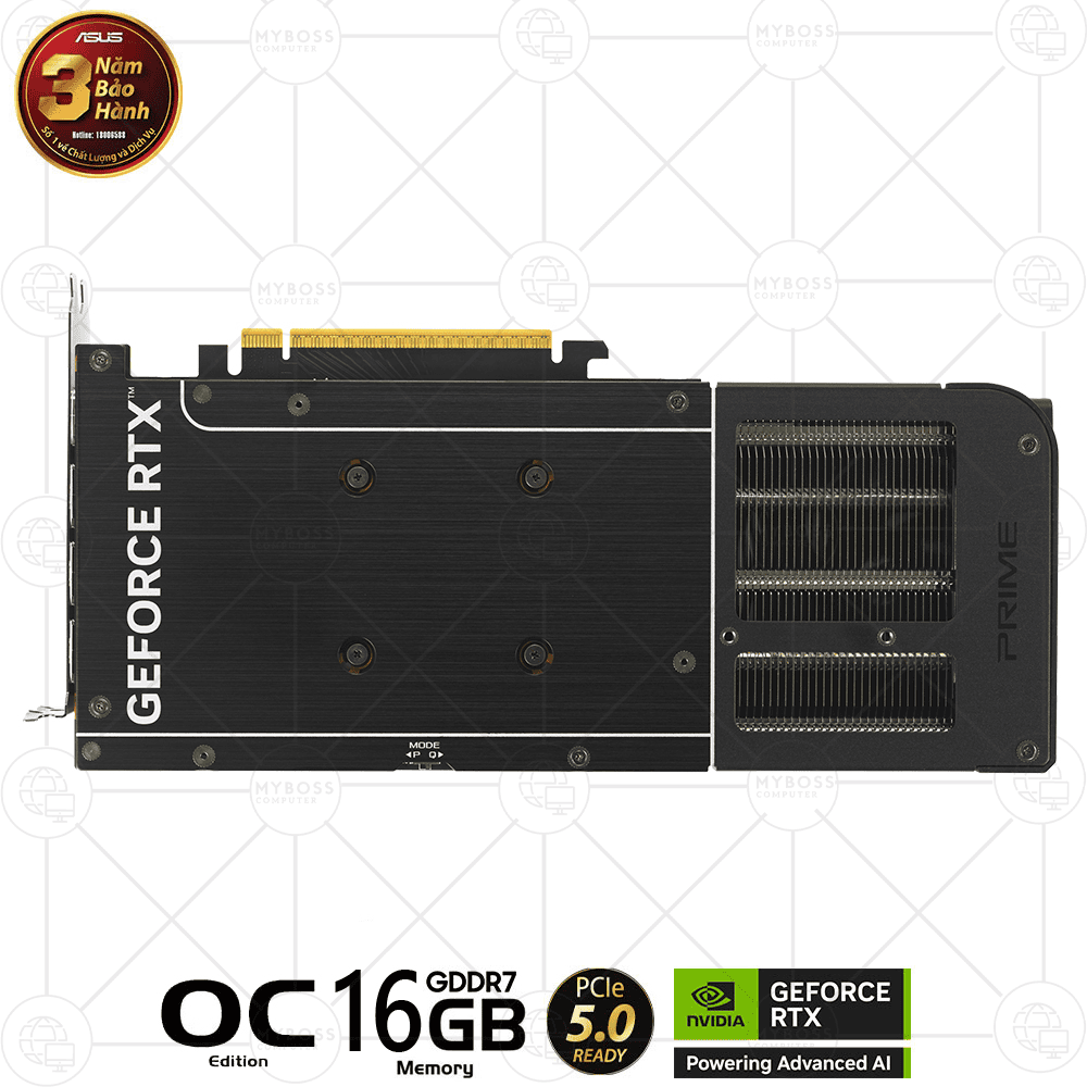 VGA ASUS PRIME RTX 5060 Ti 16GB GDDR7 OC Edition