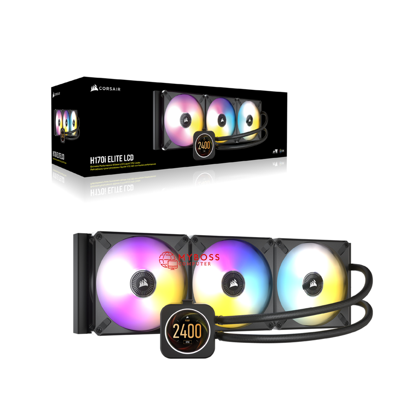 Tản Nhiệt Nước AIO Corsair iCUE H170i ELITE LCD Display