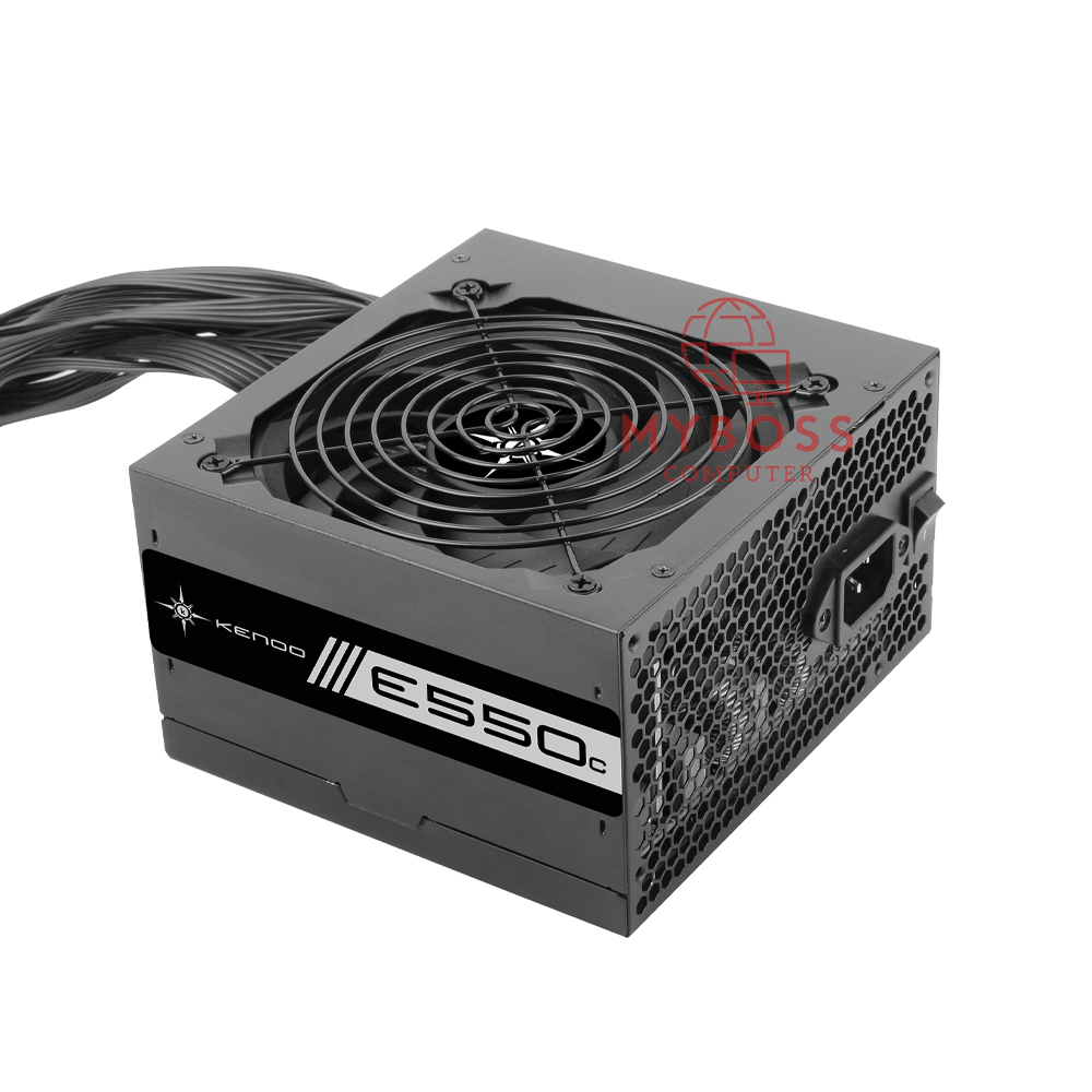 Nguồn KENOO ESPORT E550 - 550W (85% EFFICIENCY/ Active PFC/ Single Rail)