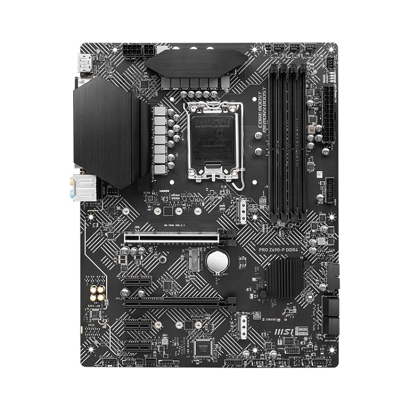 Mainboard MSI PRO Z690-P DDR4 (Intel Z690, Socket 1700, ATX, 4 khe RAM DDR4)