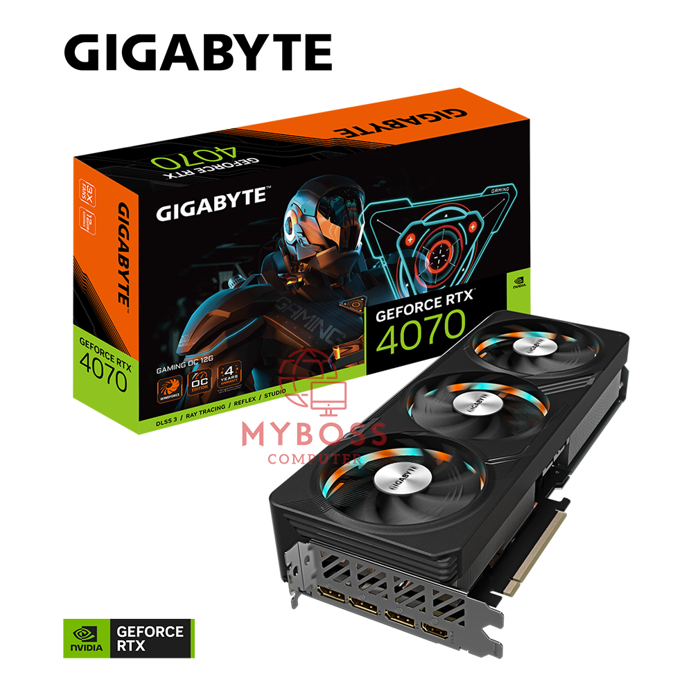 VGA GIGABYTE RTX­­ 4070 GAMING OC 12G