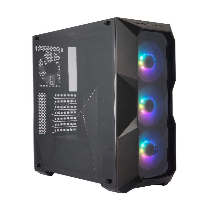 Vỏ Case Cooler Master MasterBox TD500 ARGB (Mid Tower/ Black/ Led ARGB)