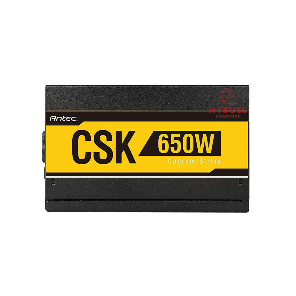 Nguồn Antec CUPRUM STRIKE CSK 650W - 80 Plus Bronze/ Non Modular