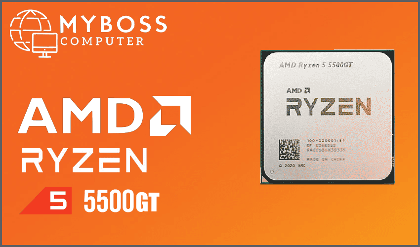 CPU AMD Ryzen 5 5500GT (Turbo 4.4Ghz - 6 Core - 12 Thread - Base 3.6Ghz -  - Cache 19MB - AM4) Tray