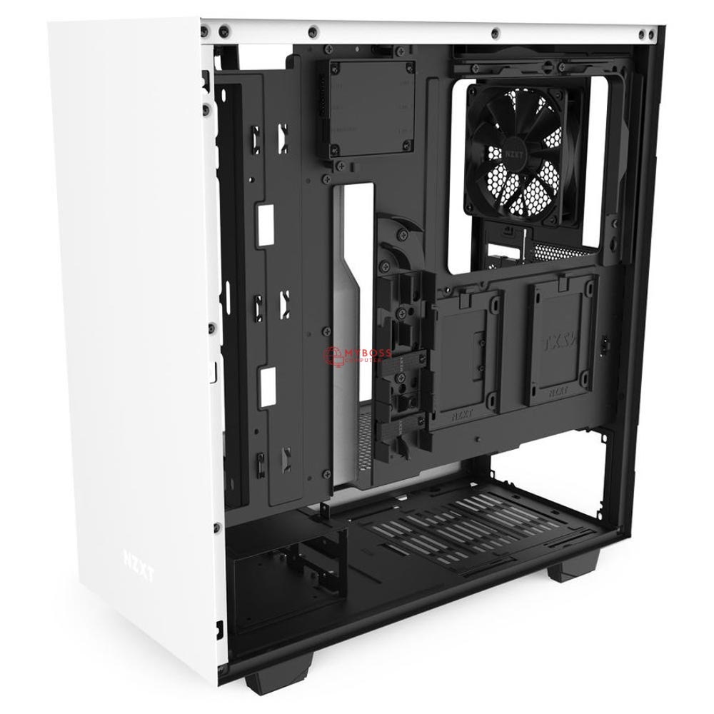 Vỏ Case NZXT H510i Matte White - Trắng Đen 