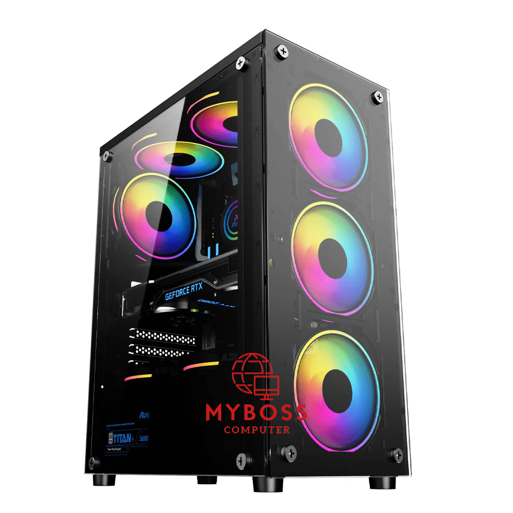 Vỏ Case Powerful Gaming X339 - 3 Fan LED RGB