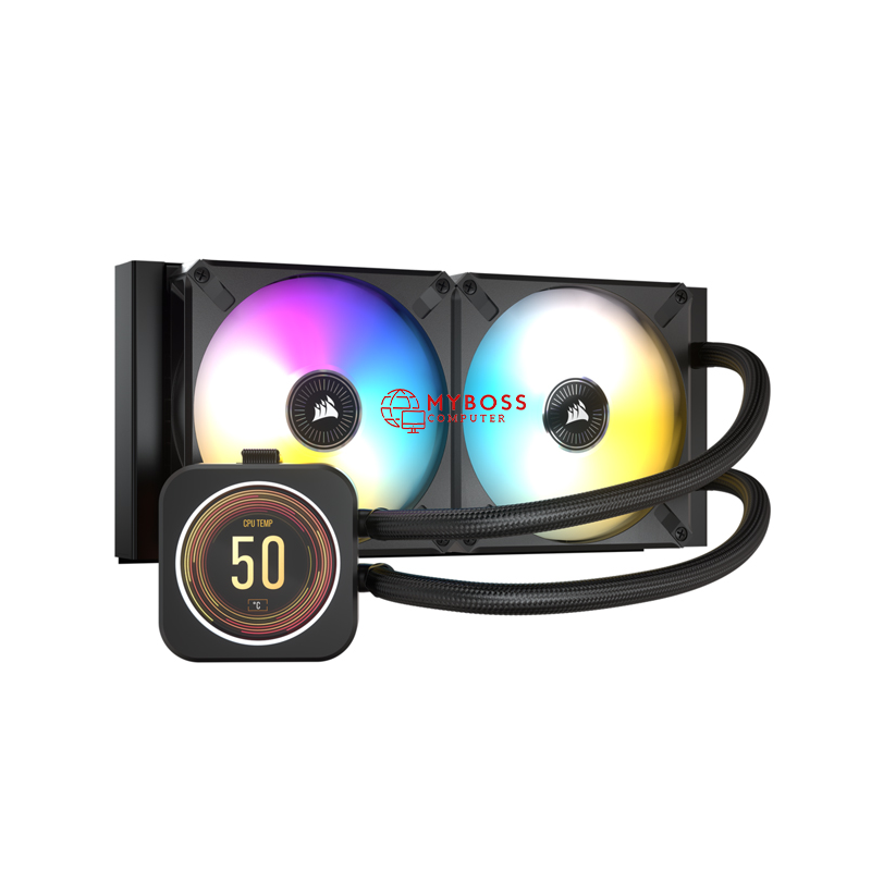 Tản Nhiệt Nước AIO Corsair iCUE H100i ELITE LCD Display