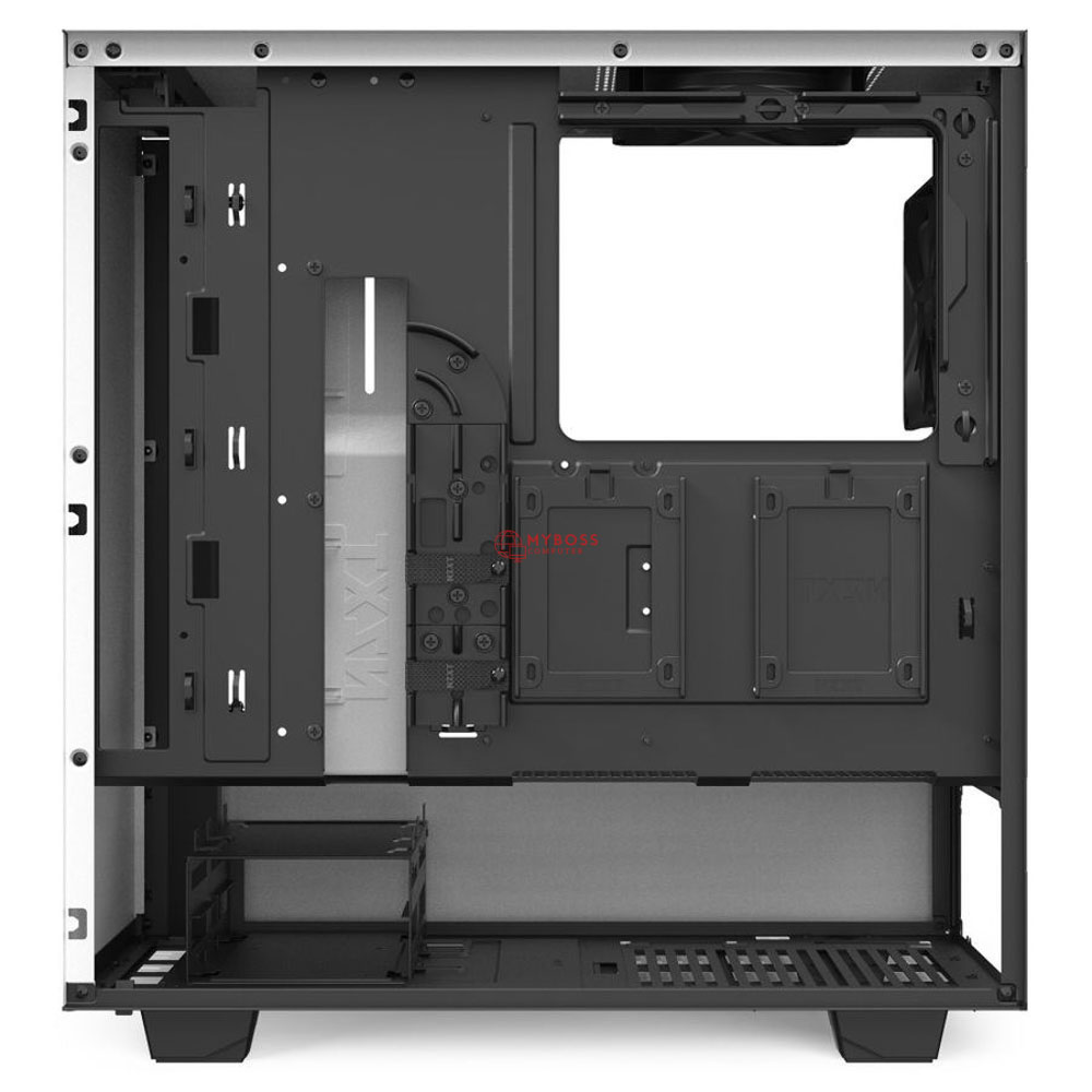Vỏ Case NZXT H510 Matte White Trắng Đen 