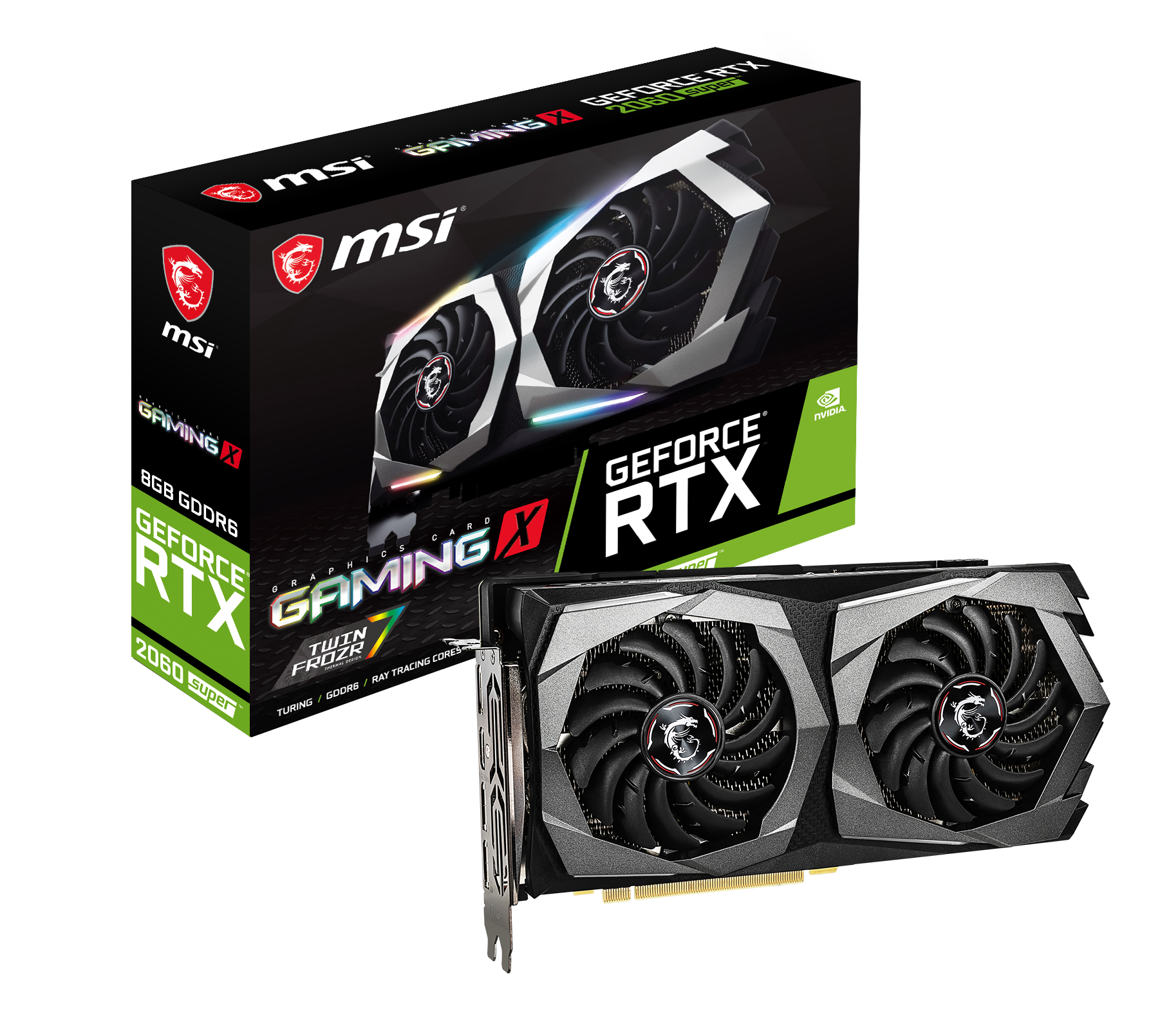 VGA Card Màn Hình MSI RTX 2060 Super Gaming X