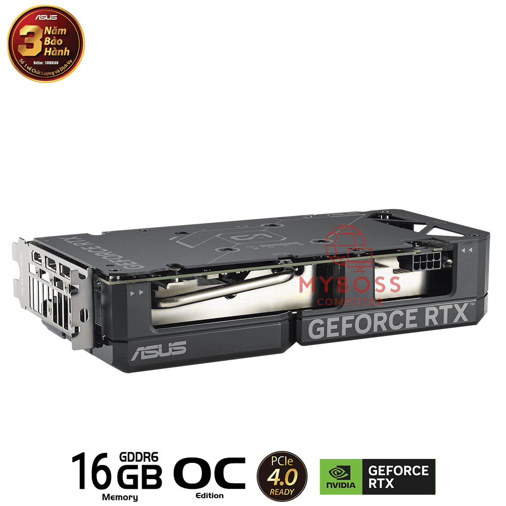 VGA ASUS DUAL RTX 4060 Ti OC Edition 16GB GDDR6