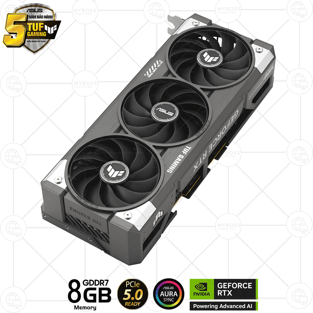 VGA ASUS TUF Gaming RTX 5060 Ti 8GB GDDR7