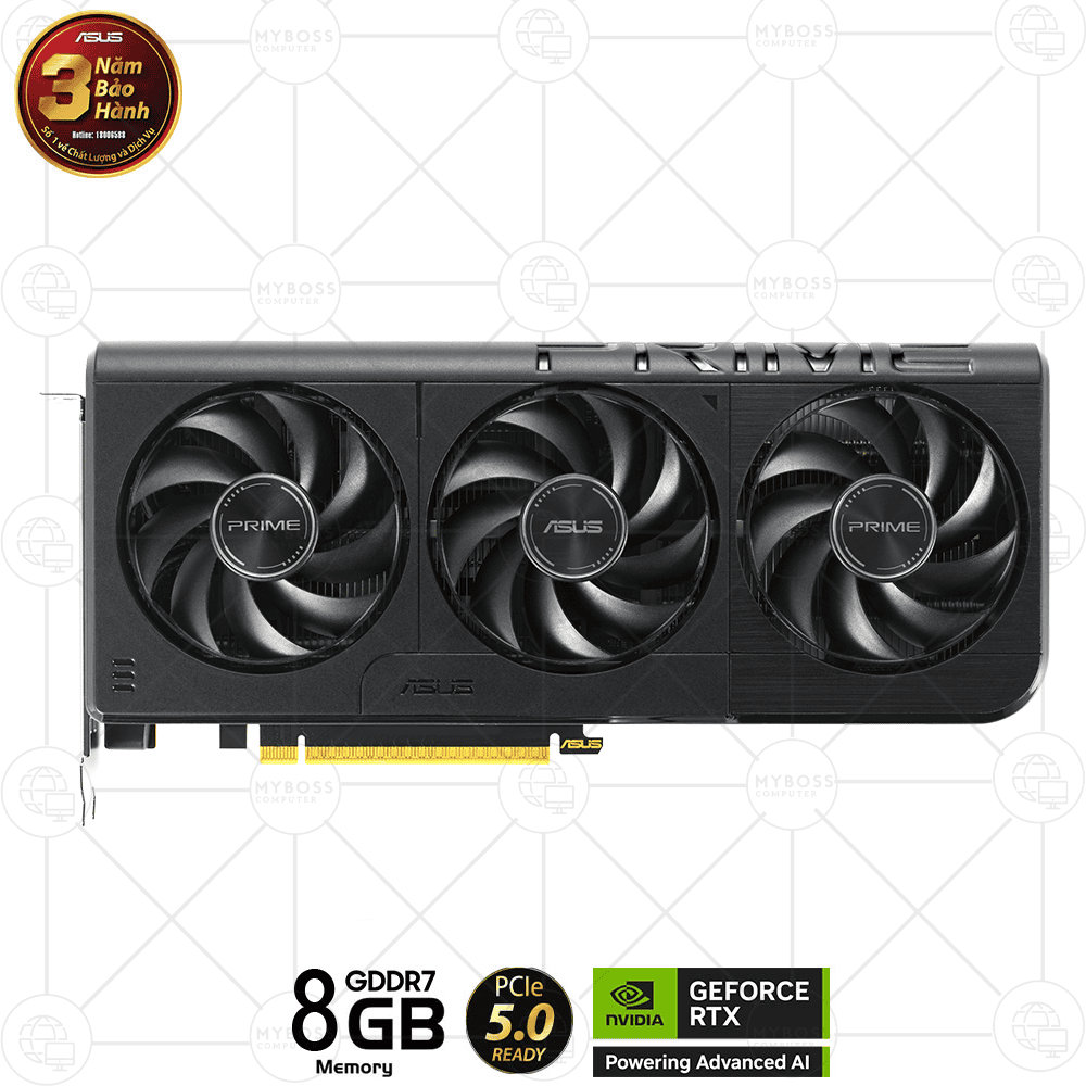 VGA ASUS PRIME RTX 5060 Ti 8GB GDDR7