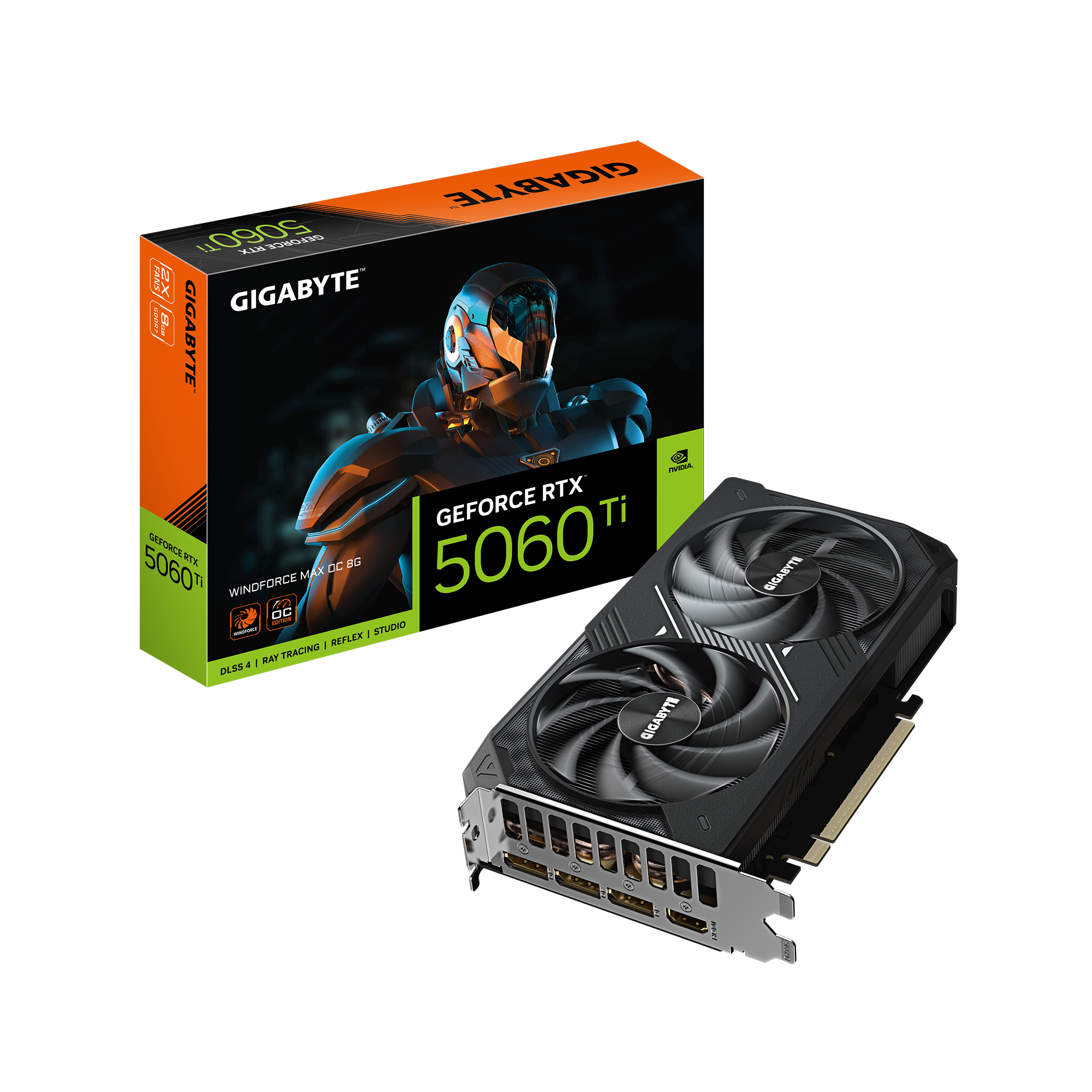 Gigabyte GeForce RTX 5060 Ti WINDFORCE MAX OC 8G 