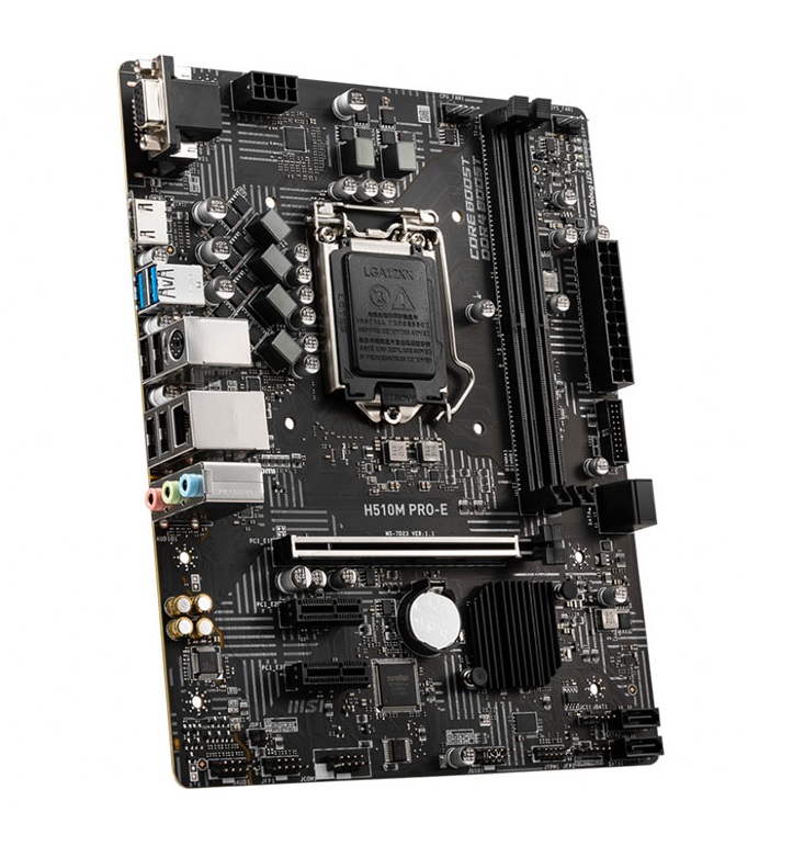 Mainboard MSI H510M PRO-E (Intel H510, Socket 1200, mATX, 2 khe Ram DDR4)