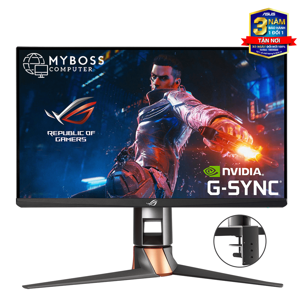 Màn Hình ASUS ROG Swift PG259QN 24.5in/ 360hz/ IPS/ 1ms GTG/ G-SYNC/ HDR